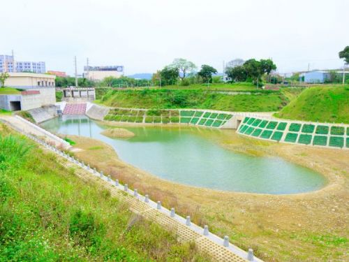 八德大仁滯洪池正式啟用，提升桃園防洪韌性打造生態休憩新亮點